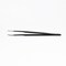 Excel Blades Slant Point Tweezers, Curved Point Precision Tweezer Black, 12pk 30420 - alternate 6